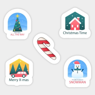 Christmas stickers Sticker